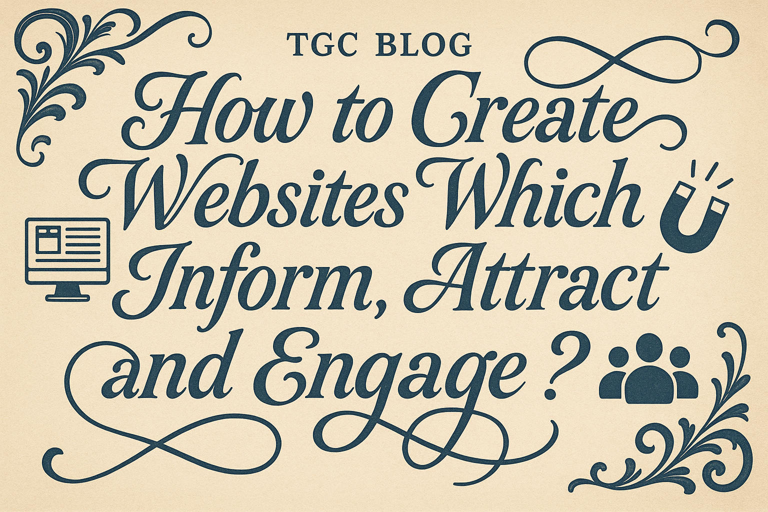 How to Create Websites Which Inform, Attract and Engage?